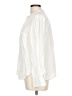 Zara Ivory Long Sleeve Button-Down Shirt Size L - photo 5