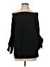 Club Monaco 100% Polyester Black 3/4 Sleeve Blouse Size 2 - photo 1