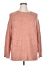 Love Ellie Hearts Pink Pullover Sweater Size 1X - photo 1