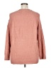Love Ellie Hearts Pink Pullover Sweater Size 1X - photo 2