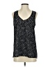 Eclair 100% Polyester Black Sleeveless Top Size S - photo 1