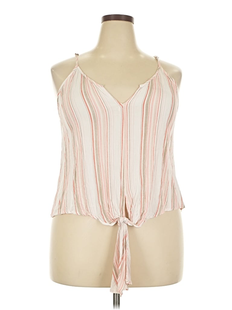 Pre-owned Luq Sleeveless Blouse In Pink