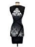 BCBGMAXAZRIA Graphic Blue Cocktail Dress Size XXS - photo 2
