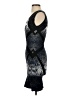 BCBGMAXAZRIA Graphic Blue Cocktail Dress Size XXS - photo 5