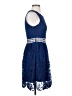 Miami 100% Polyester Blue Cocktail Dress Size S - photo 4