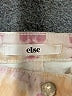 else Print Ivory Jeans Size 27 waist - photo 7
