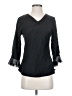 Assorted Brands 100% Silk Black Blouse Size S - photo 1