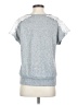 Siren Lily Silver Gray Short Sleeve Top Size S - photo 2