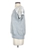 Siren Lily Silver Gray Short Sleeve Top Size S - photo 5