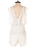 Glamorous Tweed Ivory Romper Size XS - photo 2