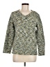 WindiRiver 100% Acrylic Tweed Green Pullover Sweater Size M - photo 1