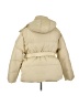 Acne Studios 100% Nylon Ivory Belted Down Coat Size EU 42 / US 12 - photo 2