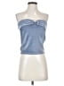 GRAFFITI Blue Tube Top Size S - photo 1