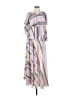 Guapa Stripes Pink Casual Dress Size S - photo 1