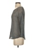 Velvet Metallic Silver Pullover Sweater Size P (petite) - photo 5