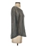 Velvet Metallic Silver Pullover Sweater Size P (petite) - photo 4