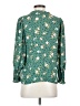 Eclair 100% Polyester Green 3/4 Sleeve Blouse Size XS - photo 2