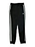 Adidas 100% Polyester Black Track Pants Size 14 - photo 1