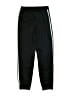 Adidas 100% Polyester Black Track Pants Size 14 - photo 2