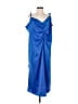 ELOQUII Blue Cocktail Dress Size 24 waist - photo 1