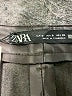 Zara Black Brown Casual Pants Size S - photo 3