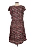 Draper James Floral Brown Casual Dress Size XL - photo 2