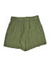 Happily Grey Solid Green Khaki Shorts Size S - photo 2