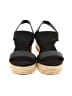 Y-Not? Black Wedges Size 10 - photo 2
