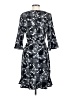 Elle Print Black Casual Dress Size XS - photo 2