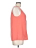 DKNY Jeans 100% Polyester Orange Sleeveless Blouse Size L - photo 4