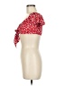 Shein Red Short Sleeve Top Size 6 - photo 5