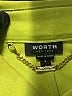 Worth New York 100% Leather Green Leather Jacket Size S - photo 6