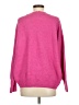 Vince Camuto Hearts Pink Pullover Sweater Size S - photo 2