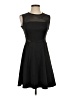 Bisou Bisou Solid Black Cocktail Dress Size 4 - photo 1