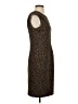 Calvin Klein Animal Print Brown Cocktail Dress Size 4 - photo 4