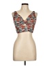 Unbranded Brown Sleeveless Top Size L - photo 1