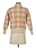 MNG Checkered-gingham Tan Turtleneck Sweater Size XXS - photo 2