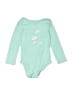 Lands' End Teal Long Sleeve Onesie Size 12-18 mo - photo 1