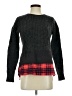 Madewell 100% Wool Plaid Black Wool Pullover Sweater Size XS - photo 1
