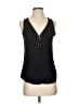Express 100% Polyester Black Sleeveless Blouse Size XS - photo 1