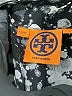 Tory Burch 100% Silk Black Short Sleeve Silk Top Size 10 - photo 6
