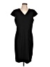Brooks Brothers Solid Black Casual Dress Size 12 - photo 1