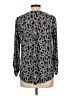 MICHAEL Michael Kors Black Long Sleeve Blouse Size L - photo 2
