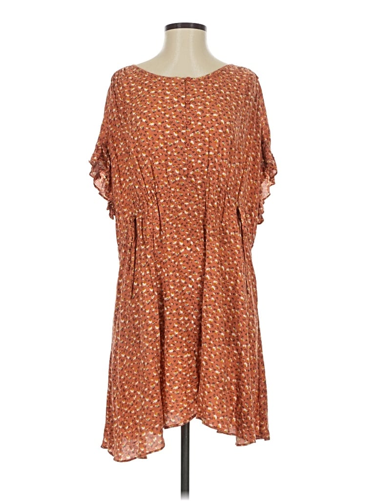 Pre-owned Gigio Casual Dress In Brown
