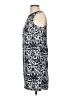Ann Taylor LOFT 100% Polyester Graphic Blue Casual Dress Size XS - photo 5