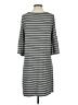 BB Dakota Stripes Gray Casual Dress Size S - photo 2