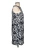 Ann Taylor LOFT 100% Polyester Graphic Blue Casual Dress Size XS - photo 4