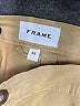 FRAME Solid Tan Yellow Khaki Shorts Size 33 waist - photo 3