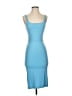 Zara Solid Blue Cocktail Dress Size S - photo 1