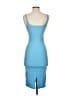 Zara Solid Blue Cocktail Dress Size S - photo 2